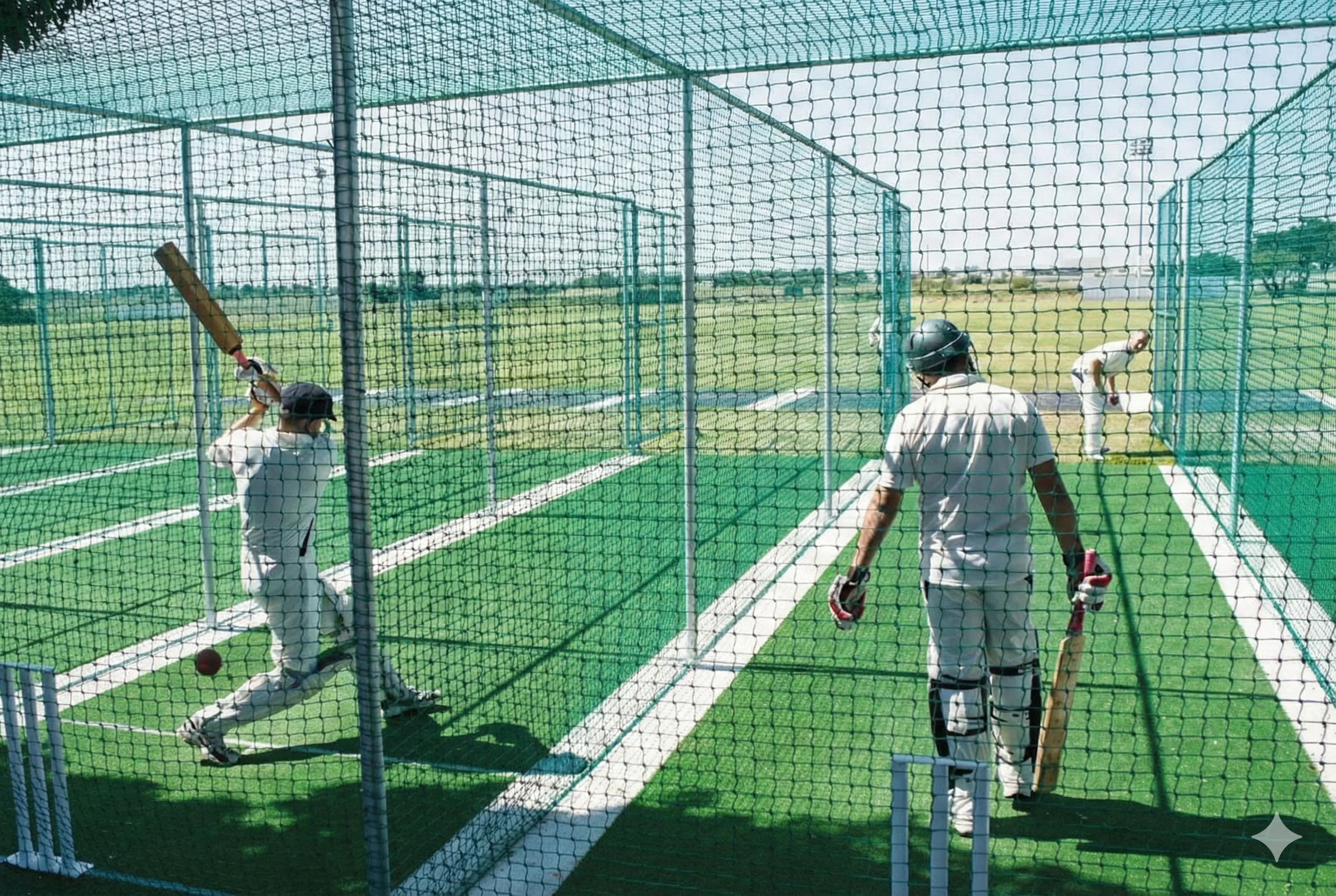 Cricket practice nets