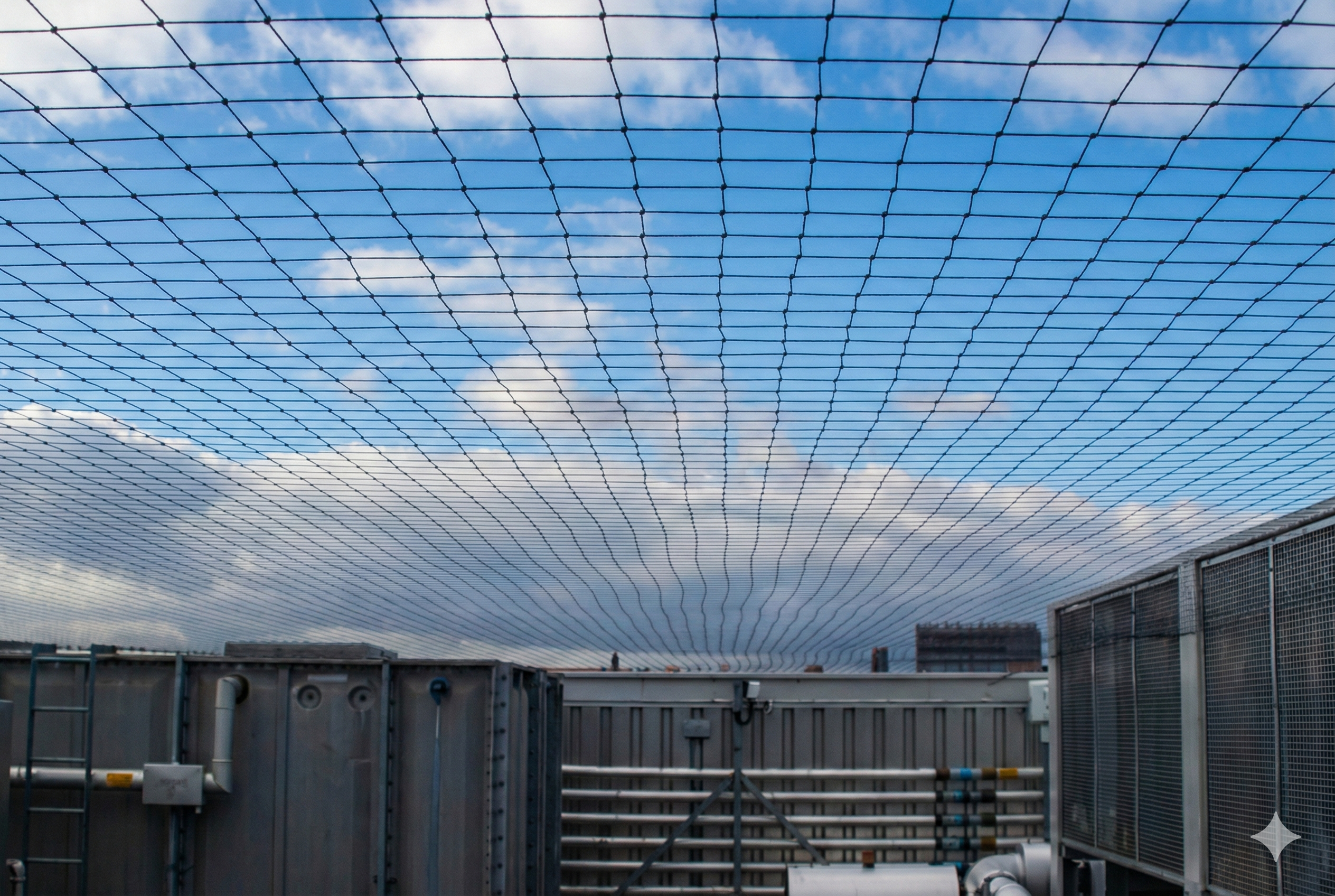 Terrace Open Net Installation Kochi