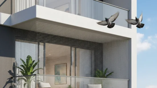 Pigeon safety nets